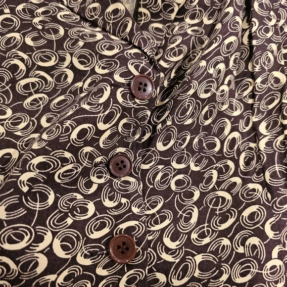 Designer Norma Kamali Dress Long Sleeve Nice Design Sz 8 - Picture 10 of 12